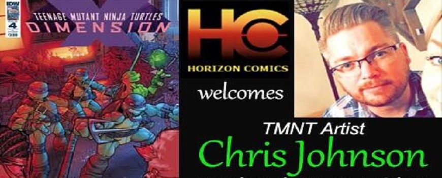 Chris Johnson Comic Signing Chris Johnson Comic Signing