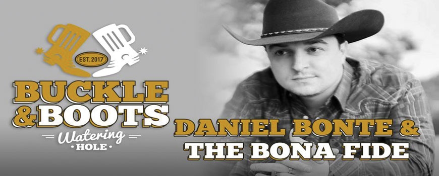 Daniel Bonte & The Bona Fide at Buckle & Boots