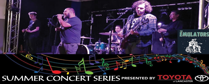 Summer Concert Series presents The Emulators Summer Concert Series presents The Emulators