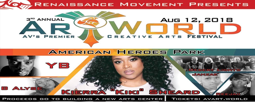 3rd Annual ArtWorld feat. Kierra "KiKi" Sheard!