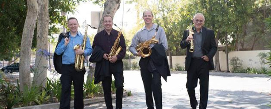 Encore Saxophone Quartet at LPAC