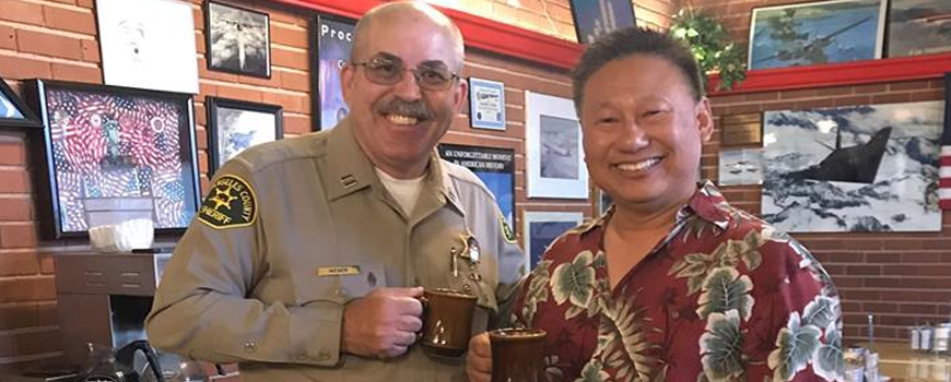 Coffee with a Deputy + Canned Food Drive
