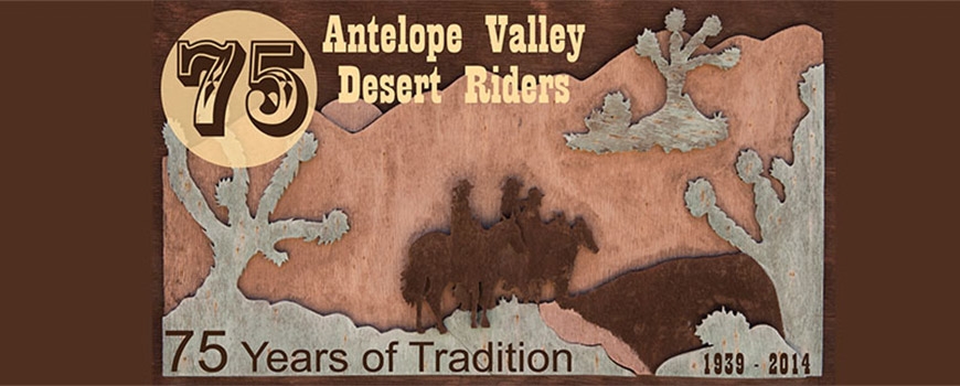 Antelope Valley Desert Riders' January Show