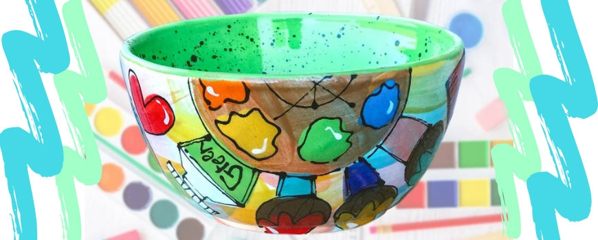 Homeschool Social ~ Artist Bowl - As You Wish Pottery