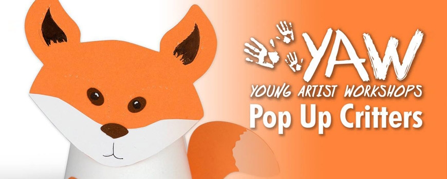 Young Artist Workshop: Pop Up Critters