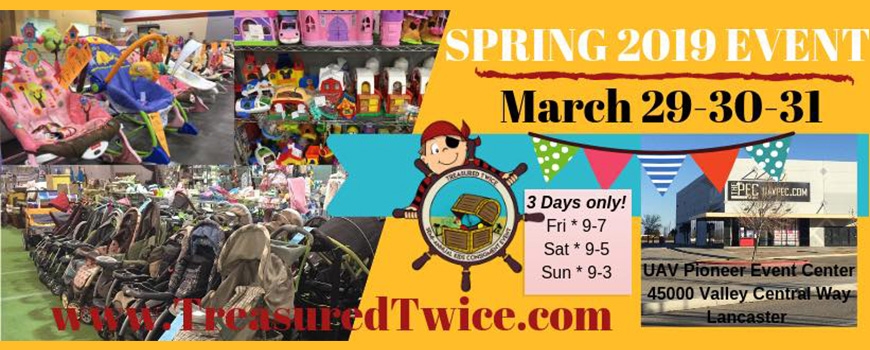 Treasured Twice Spring 2019 Event