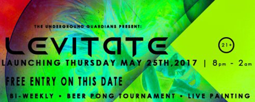 LEVITATE (21+, Beer Pong Tournament, Live Painting & Performances) in Lancaster