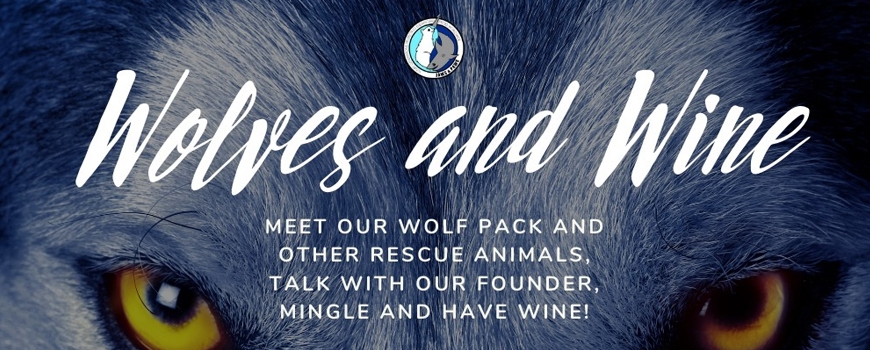 Wolves and Wine at Jaws and Paws