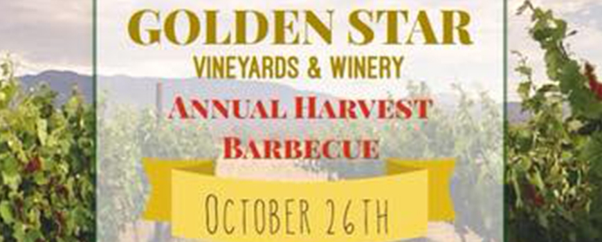 GSV Annual Harvest BBQ at Golden Star Vineyards & Winery