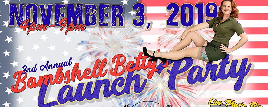 3rd Annual Bombshell Betty's Calendar Launch Party at Bravery Brewing 3rd Annual Bombshell Betty's Calendar Launch Party at Bravery Brewing