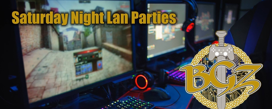 Saturday Night Lan Parties at BattleGroundz