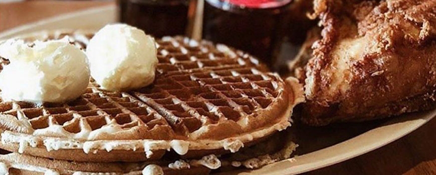 $2 Chicken & Waffles at Crackin' Chicken & Waffles