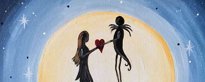Jack & Sally Happy Hour Paint with Lori Antoinette at Don Cuco Mexican Restaurant