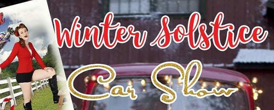 Winter Solstice Charity Car Show & Pin Up Contest at Happy Hours Bar & Grill