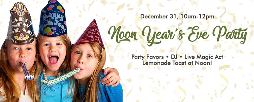 Noon Year's Eve Party at Antelope Valley Mall