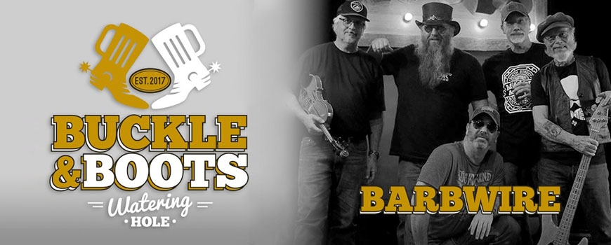 Barbwire at Buckles & Boots