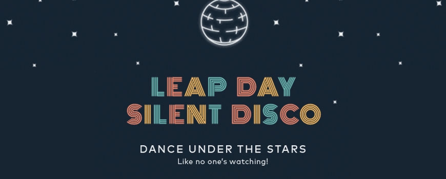 Leap Day Silent Disco in Downtown Santa Monica