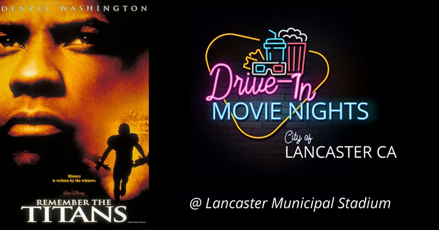 Drive-In Movie Nights - Remember The Titans Drive-In Movie Nights - Remember The Titans
