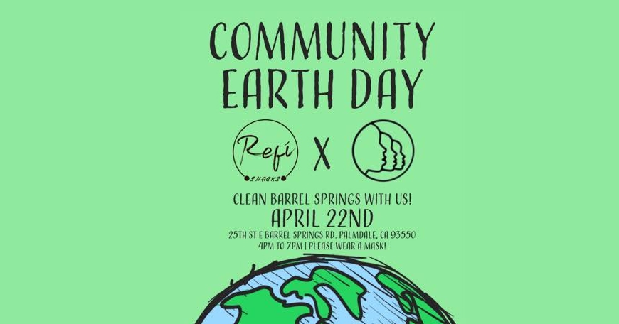 RefiSnacks x NewColorsProject Community Earth Day RefiSnacks x NewColorsProject Community Earth Day