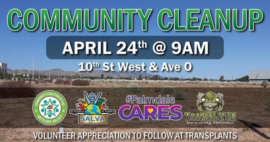 Community Cleanup @ 10th St West & Ave O Community Cleanup @ 10th St West & Ave O