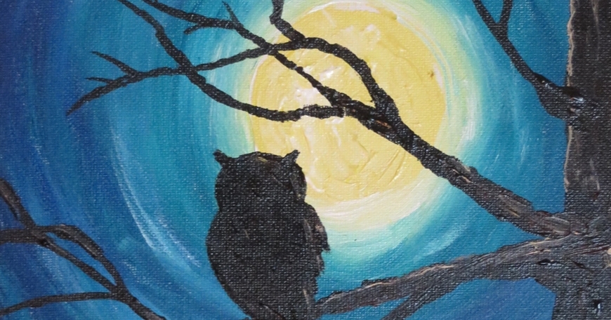 Paint with Janet - Great Horned Owl