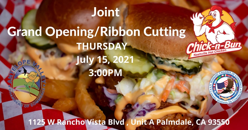 Chick-N-Bun - Grand Opening/Ribbon Cutting Chick-N-Bun - Grand Opening/Ribbon Cutting