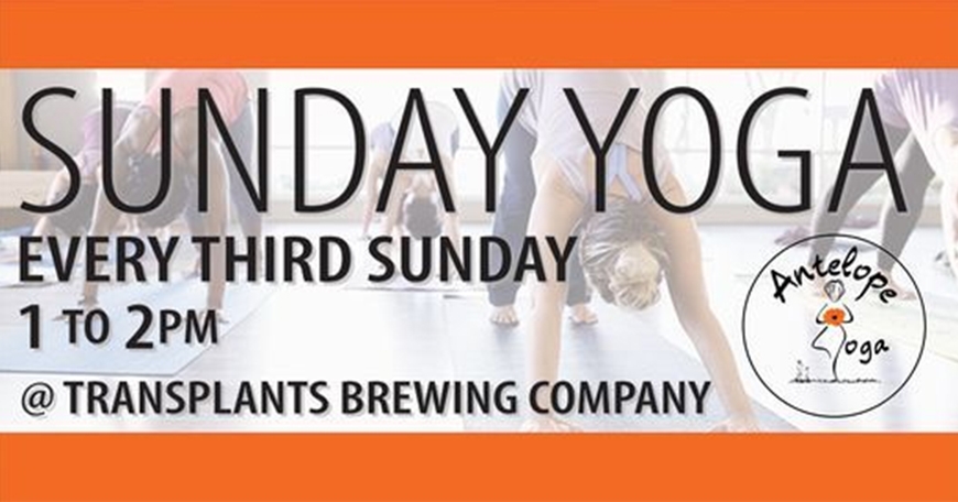 Sunday Yoga with Antelope Yoga Sunday Yoga with Antelope Yoga