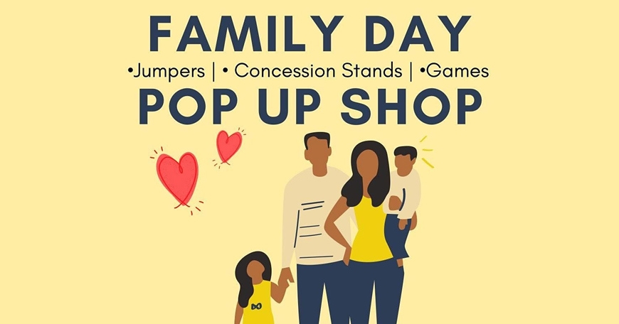 Family Day Pop Up Shop