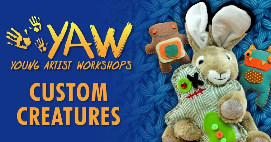 Young Artist Workshop: Custom Creatures Young Artist Workshop: Custom Creatures