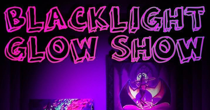 Black Light Art Show hosted by We Are Community Arts at The AV Art Gallery