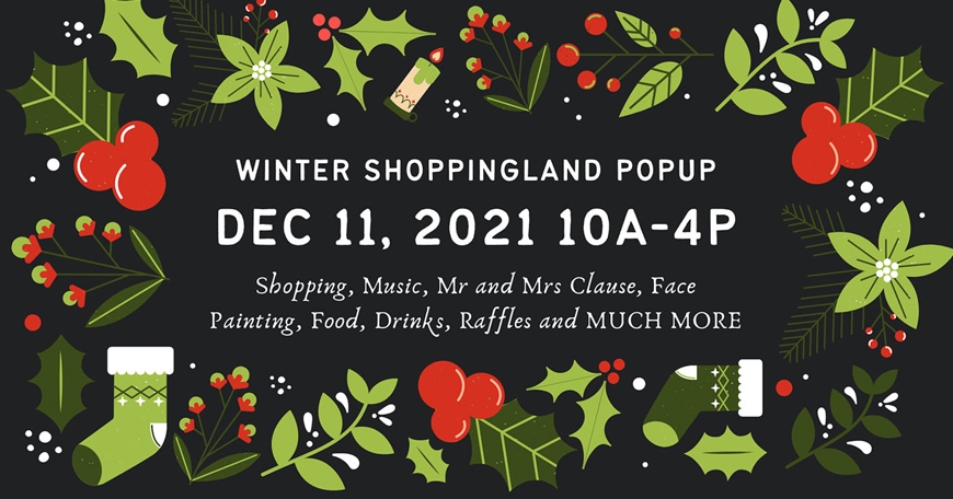 Winter Shoppingland Popup Event