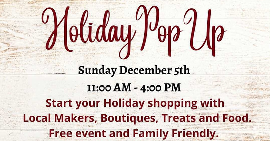 Holiday Pop Up Holiday Pop Up