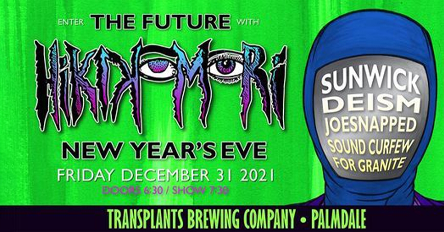 New Year's Eve at Transplants New Year's Eve at Transplants