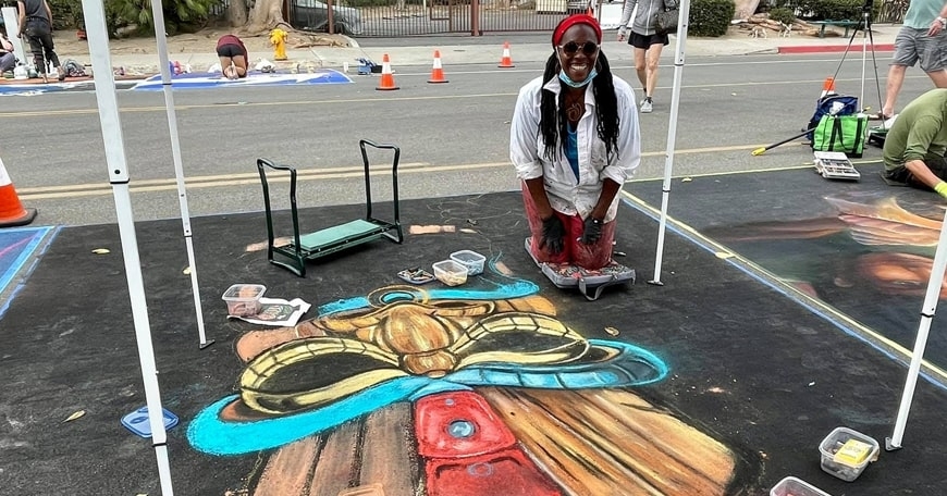 AV Black History Month Chalk Festival AV Black History Month Chalk Festival