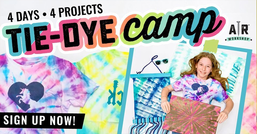 Summer Camp Tie-dye