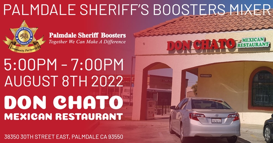 Palmdale Sheriff's Boosters Mixer Palmdale Sheriff's Boosters Mixer