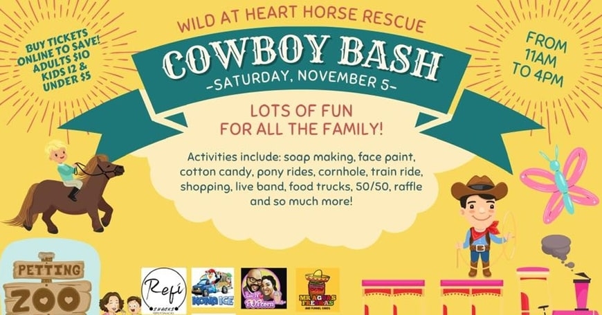 3rd Annual Cowboy Bash Fundraiser