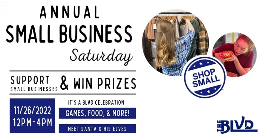 Small Business Saturday on The BLVD Lancaster