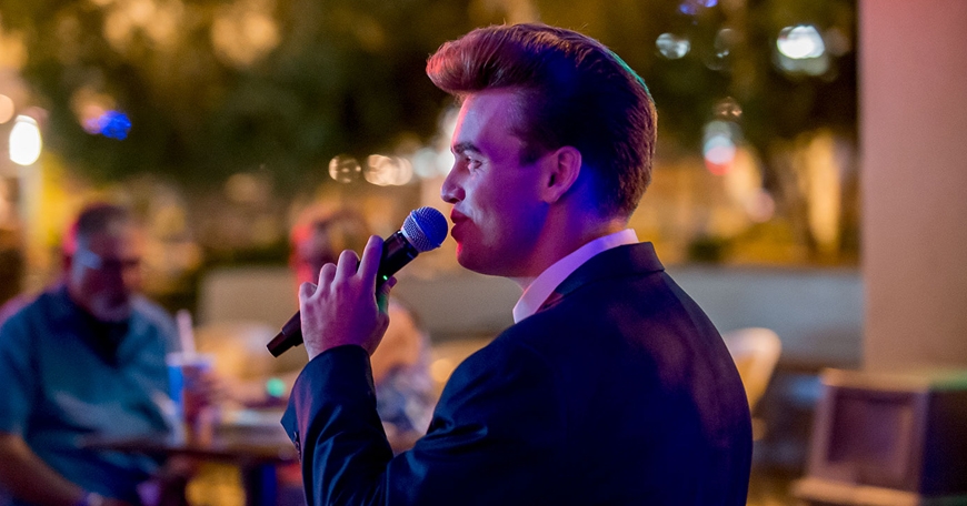 Rat Pack Ricky at La Papillon Rat Pack Ricky at La Papillon