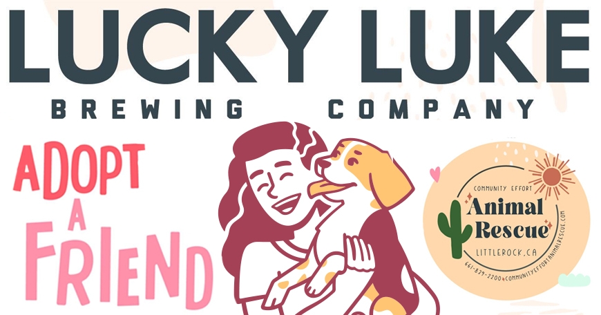 Pet Adoption Event at Lucky Luke Brewing Pet Adoption Event at Lucky Luke Brewing