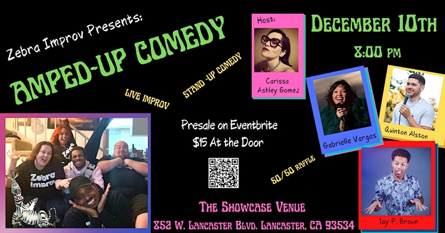 Amped-up Comedy Night Amped-up Comedy Night