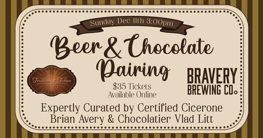 Beer & Chocolate Pairing Beer & Chocolate Pairing