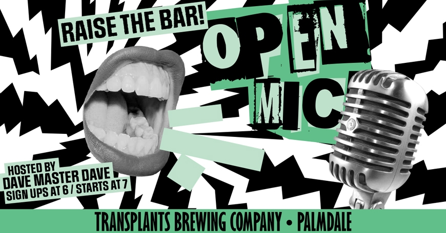 Raise The Bar: Open Mic Night! Raise The Bar: Open Mic Night!