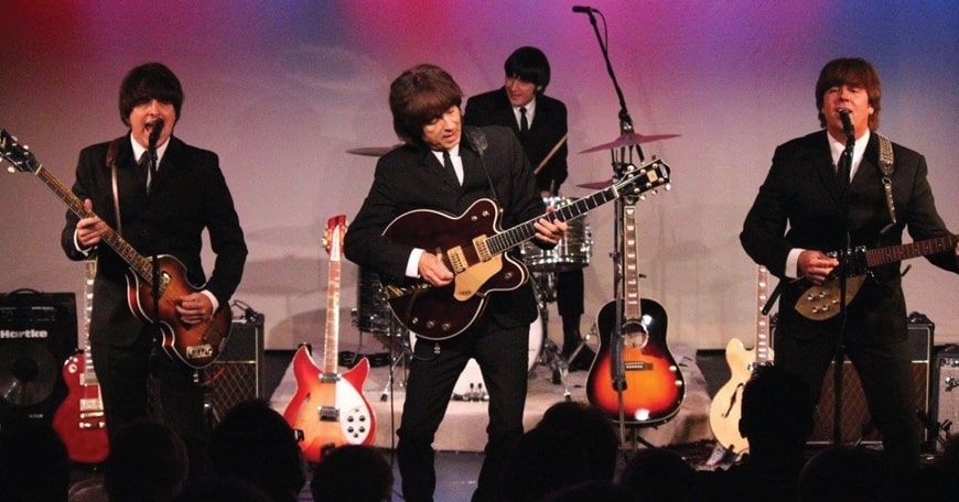 L.A. Cast of Beatlemania at LPAC