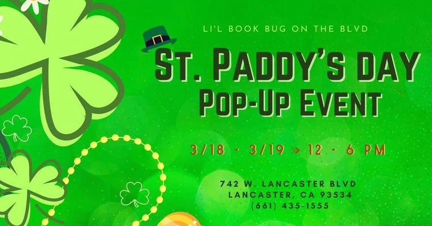 St. Paddy’s Pop Up
