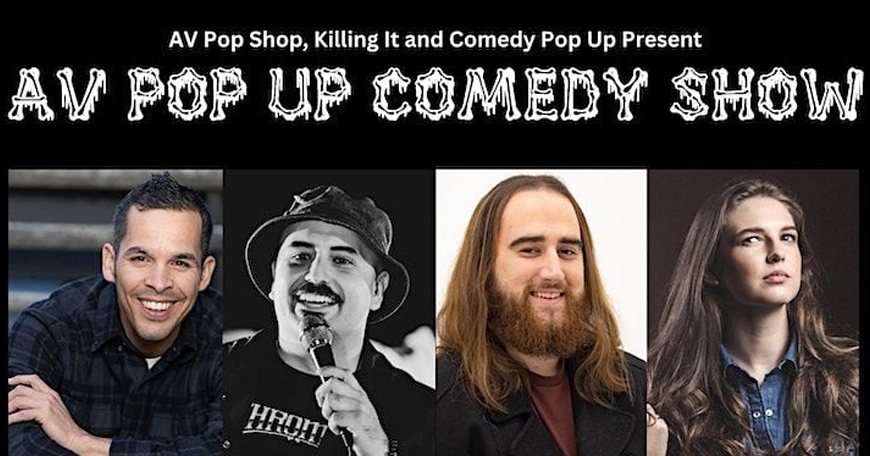 AV Pop Up Comedy Show AV Pop Up Comedy Show