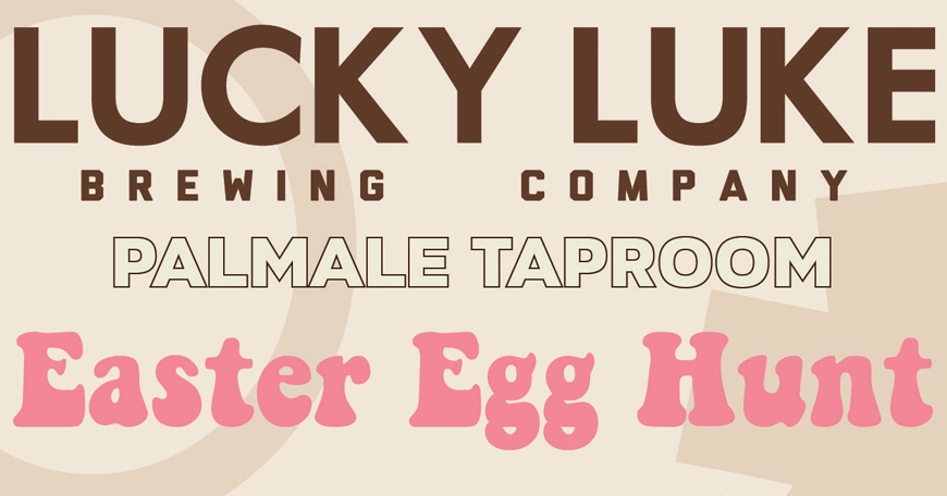 Easter Egg Hunt at Lucky Luke Brewing Co.