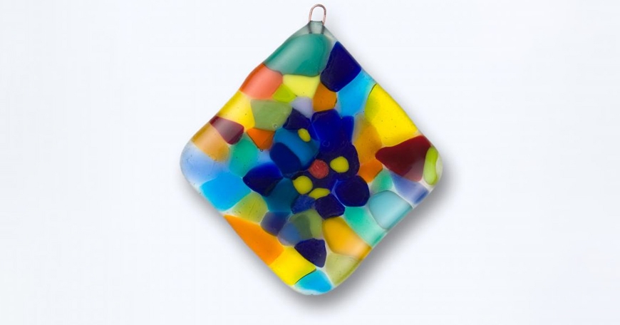 Fused Glass Suncatchers