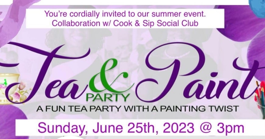 Tea & Paint Party Tea & Paint Party