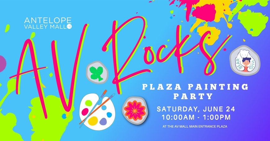 AV Rocks Plaza Painting Party